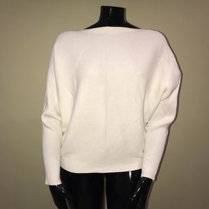 Philosophy Ivory Coloured long raglan sleeve roomy sweater XL